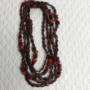 🌻Handcrafted Seed Long Necklace